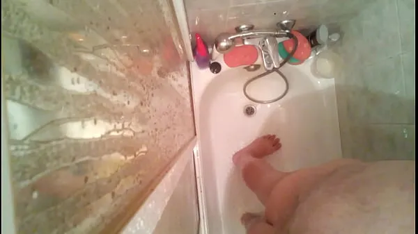 Große spycam in showerwarme Röhre