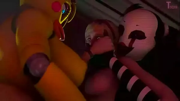 بڑی FNAF FUTA گرم ٹیوب