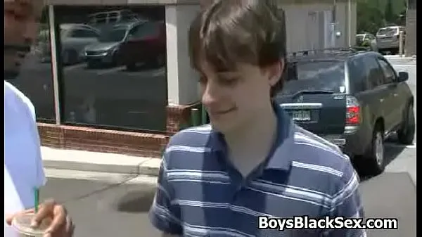 Big Two gay black males seduces white boy for a good fuck warm Tube