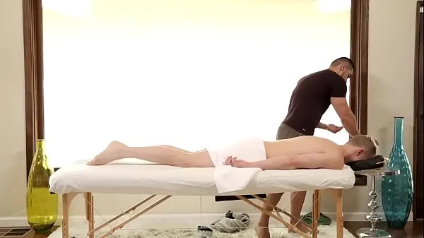 Big NextDoorStudios Jacked Arad's Massage Turns to Deep Anal Drilling warm Tube