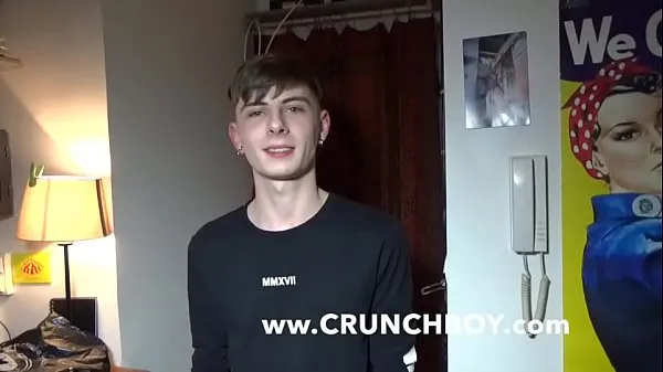 Grande Twink francês cremapeado pelo top XXL scallty tubo quente