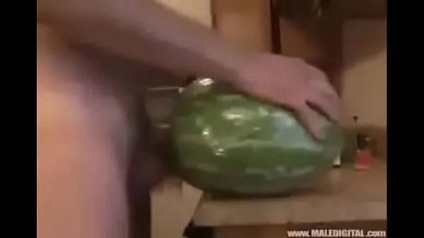 Stort Watermelon varmt rör