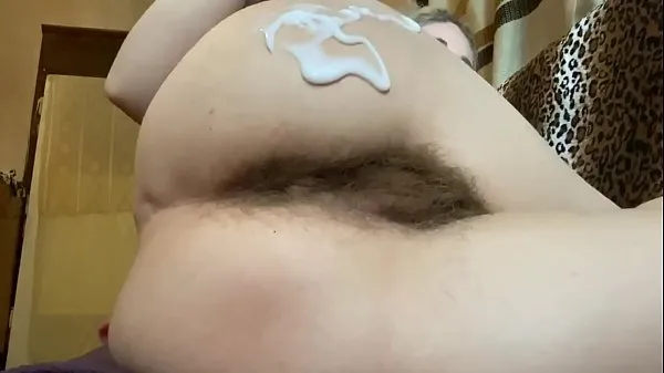 Grande Sessão de loção corporal natural Hairy Girl. Buceta peluda, bunda peluda, pernas peludas e axilas peludas por cutieblonde tubo quente