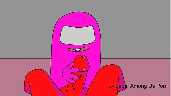 Big Among us porn - Pink SUCK a RED DICK warm Tube