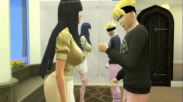 Grande Naruto Cap 6 Hinata fala com e eles acabam fodendo ela ama o pau de seu filho já que ele a fode melhor que seu pai Naruto tubo quente