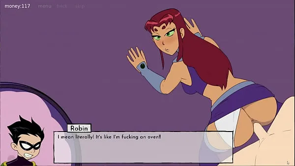 18titans Episode 8 StarFire Gives me a BlowJob أنبوب دافئ كبير