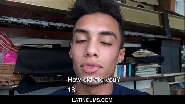 Stort Hot Skinny Str8 Latin Twink With Braces Cash Fuck POV varmt rör