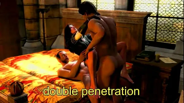 Stort The Witcher 3 Porn Series varmt rör