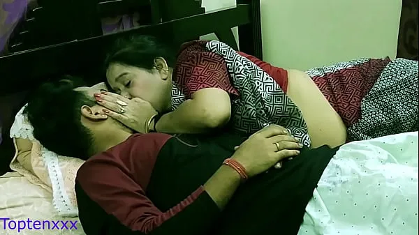 Big Indian Bengali Milf stepmom teaching her stepson how to sex with girlfriend!! With clear dirty audio warm Tube