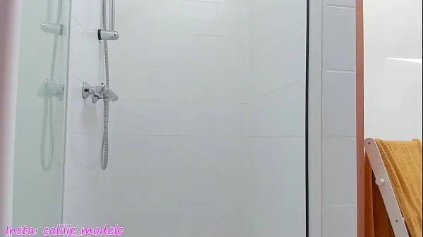 Big come and spy this blonde teen Caliiie under shower warm Tube