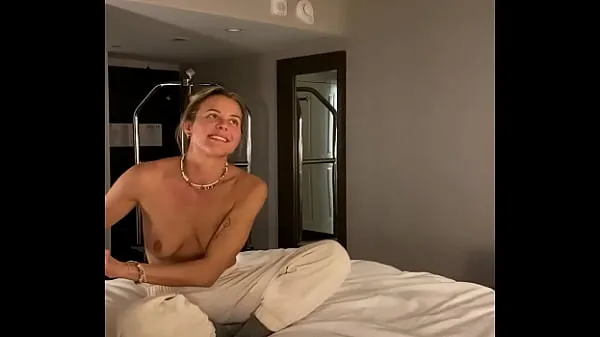 Big Adorable Topless Girl in Glasses Jerks off Fat Cock in Hotel Room- Kate Marley warm Tube
