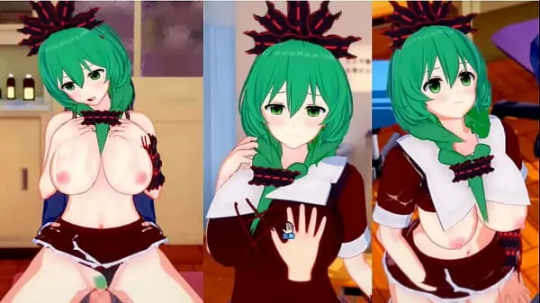 Grande Eroge Koikatsu! ] Touhou Kagiyama Hina si strofina le tette H! Video anime 3DCG Big Breasts (Progetto Touhou) [Gioco hentai Toho Kagiyama Hinatubo caldo