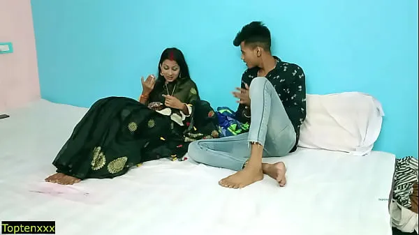 هندي حار في سن المراهقة زوجة سر جنس مع devar أنبوب دافئ كبير