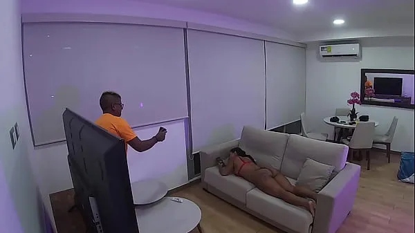 Nagy Stepmom caught watching porn by stepson ! Behind The Scenes meleg cső