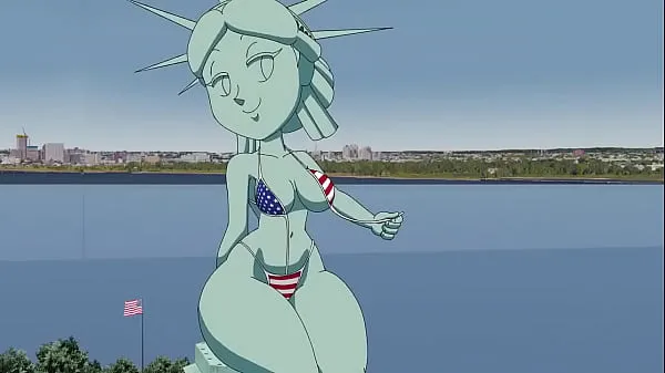 Velika Statue of Liberty — Tansau (Porn Animation, 18 topla cev