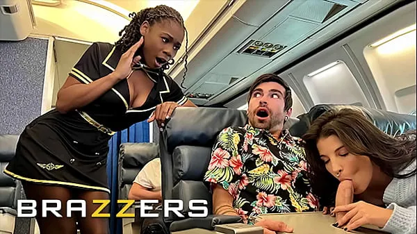 Big Lucky Gets Fucked With Flight Attendant Hazel Grace In Private When LaSirena69 Comes & Joins For A Hot 3some - BRAZZERS warm Tube