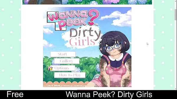 Duża Wanna Peek? Dirty Girls (free game itchio) Xonix, 2D, Adult, boobs, Cute, Eroge, Erotic, Hentai, NSFW, Pixel Art, Porn ciepła tuba