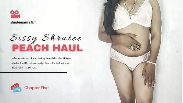 Große PEACH HAUL PART 1 - INDIAN TRANS STRIPTEASEwarme Röhre